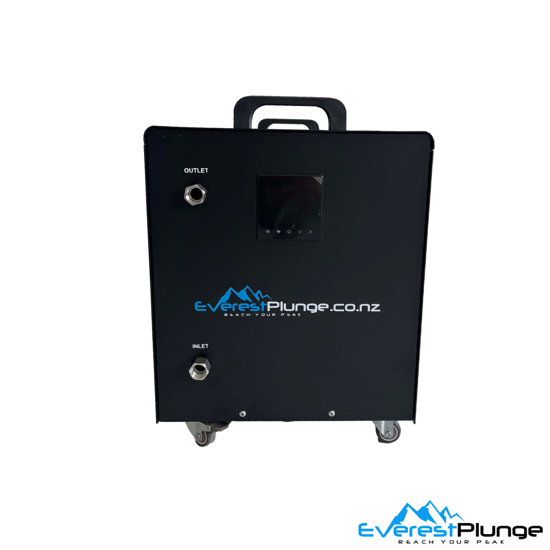 Black Cold plunge +  EP1™ 1HP UV Filtered Cooling Motor