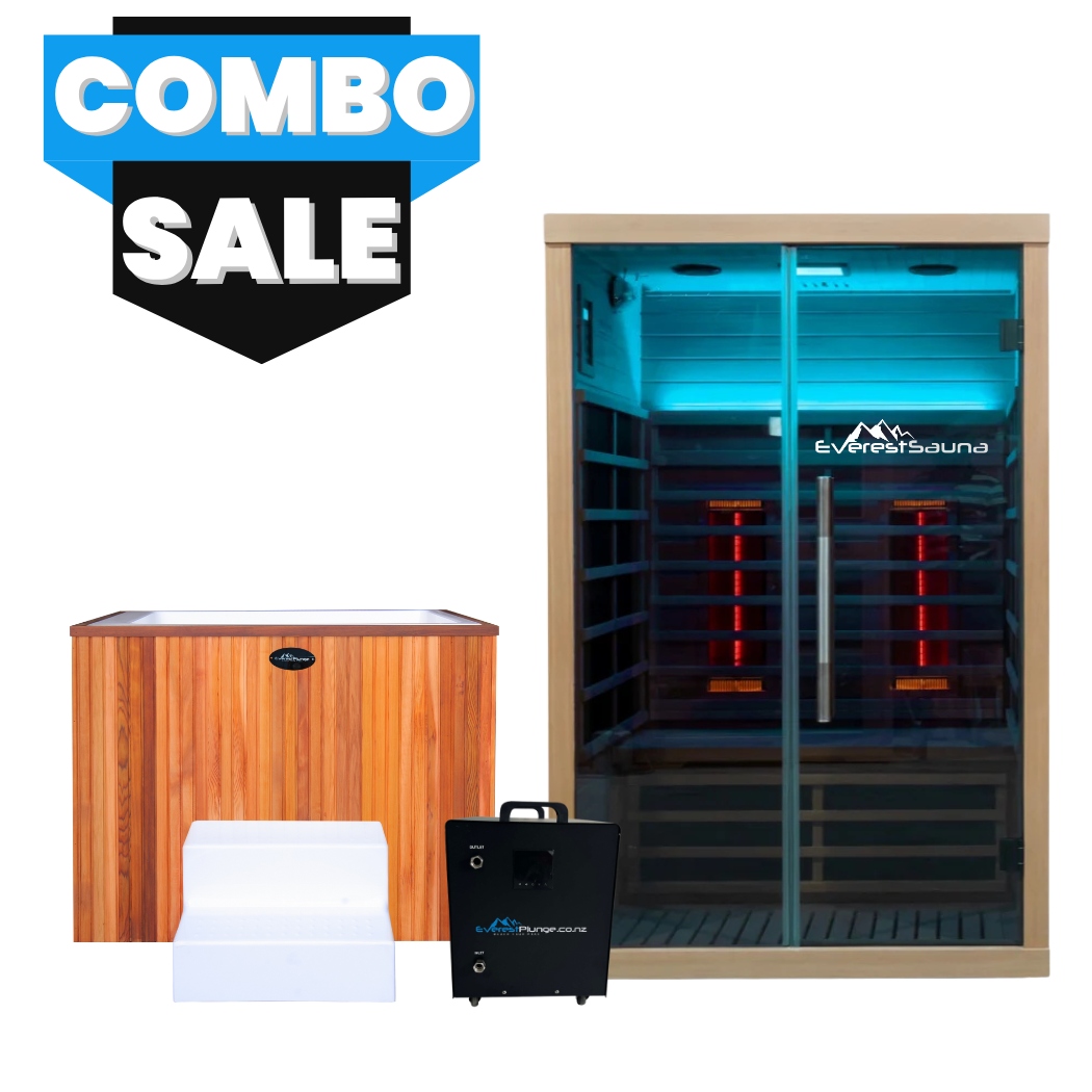 Sienna Sauna + Cedar Pro Ice Bath